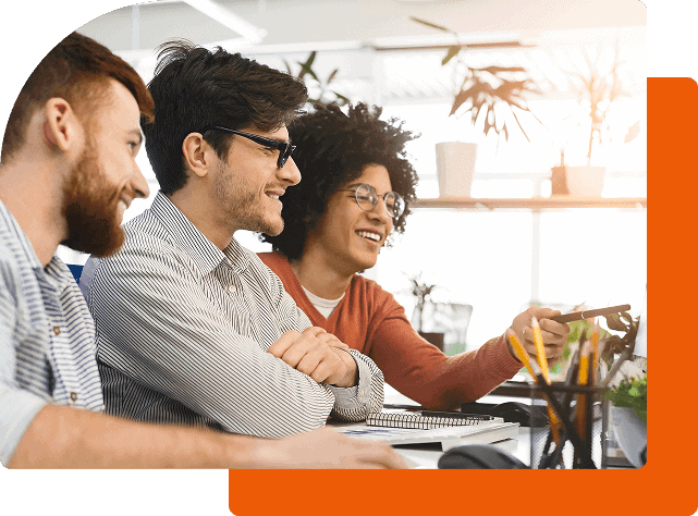 Group of IT professionals